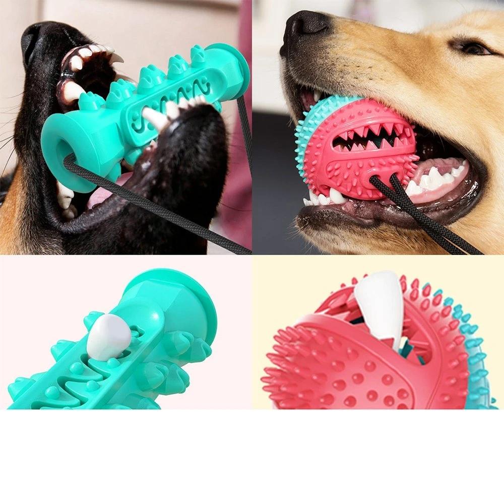 Dog Molar Bite Toy Dog Teeth Cleaning Chew Toys