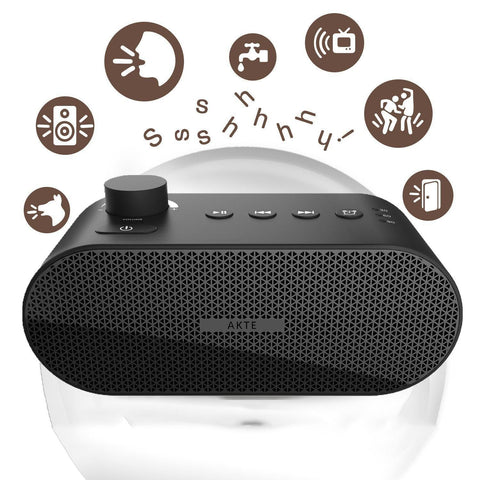 Wireless Bluetooth Speaker White Noise Portable Music Surround Outdoor Speaker