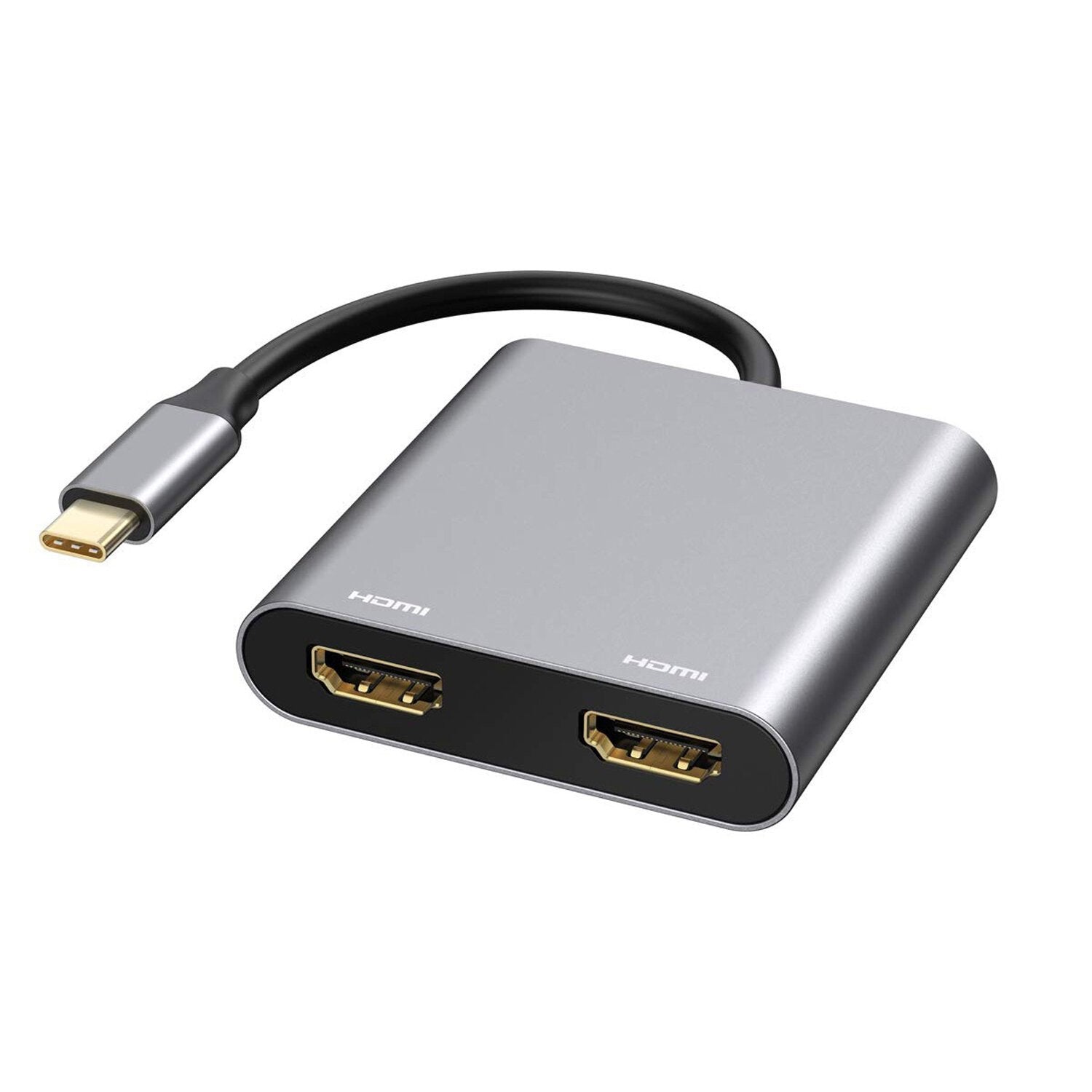 USB C to Dual HDMI Adapter Converter With HDMI*2 USB3.0 PD Power Delivery 4K HD For Macbook MacBook Pro S20 Note 20