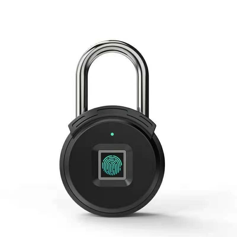 0.5 Seconds Unlock Smart Fingerprint Padlock Portable Lock Waterproof Anti-Theft Keyless APP Remote Control Door Cabinet Drawer Luggage Padlock USB Charging