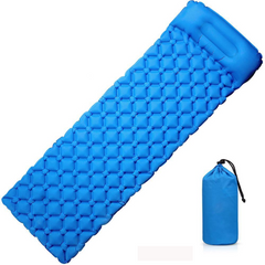 Waterproof Camping Mat Inflatable Mattress with Pillow in Tent for Travel Camping