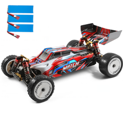 Several 2200mAh Battery RTR 1/10 2.4G 4WD 45km/h Metal Chassis RC Car Vehicles Models Kids Toys