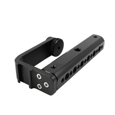 Top Handle Grip Aluminum Alloy with Cold Shoe Mount