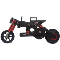 Kit 2WD Electric RC Motorcycle On-Road Tricycle without Car Shell & Electronic Parts