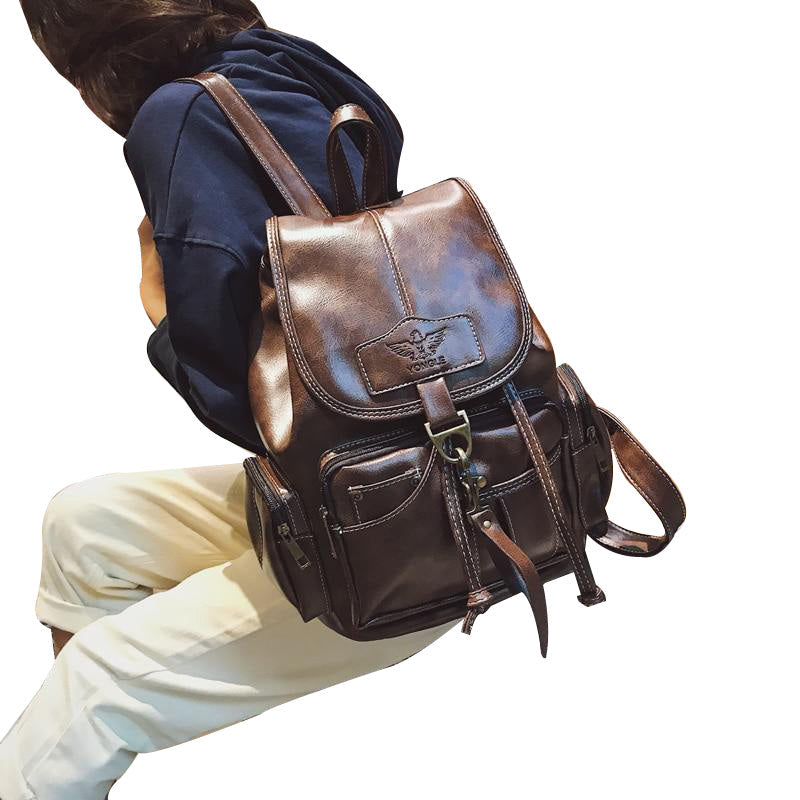 Female backpack mochila feminina leather women mochila mujer girls school backpack Feature multifunction travel mochila