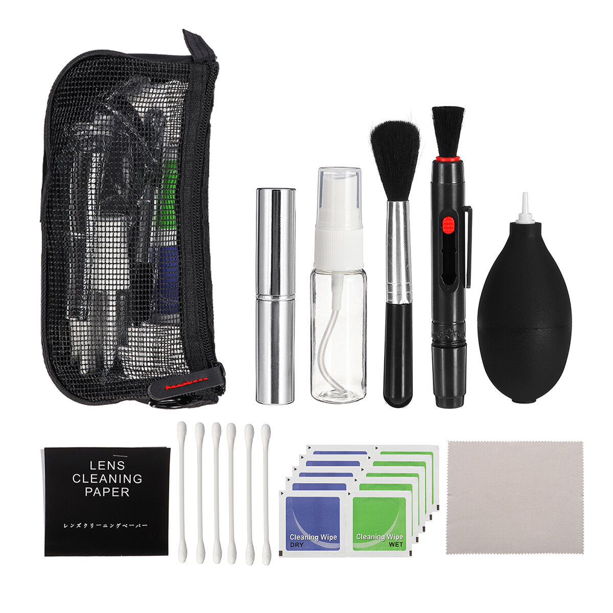 9 In 1 Universal Camera Lens Cleaning Kit Camera Cleaning Accessories for Camera Phone PC