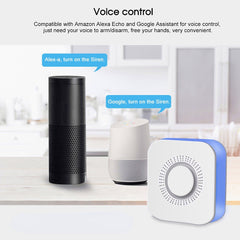 WiFi Wireless Smart Home Security Alarm System Home Remote Control Security Kit Works With Smart Life
