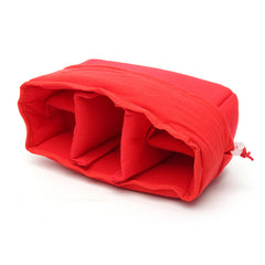 Padded Shockproof DSLR SLR Camera Insert Bag Protect Case Pouches For Canon For Nikon For Sony