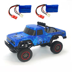 Several Battery RTR 1/18 2.4G 4WD RC Car Vehicles Model Truck Off-Road Climbing Children Toys