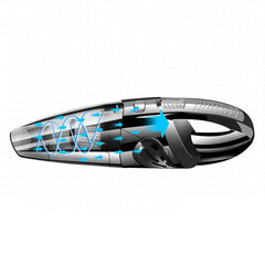 Handheld Cordless Vacuum Cleaner 3200Pa Strong Suction, 29000-31000RPM, 120AW Suction Power