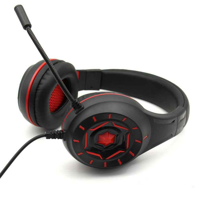 Gaming Headset 3.5mm Wired Stereo Gaming Headphone with Noise Reduction Microphone Gaming Headset