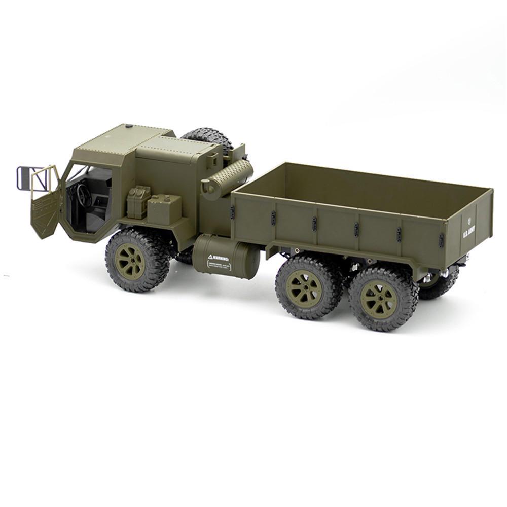 2.4G 6WD Rc Car Proportional Control US Army Military Truck RTR Model Toys