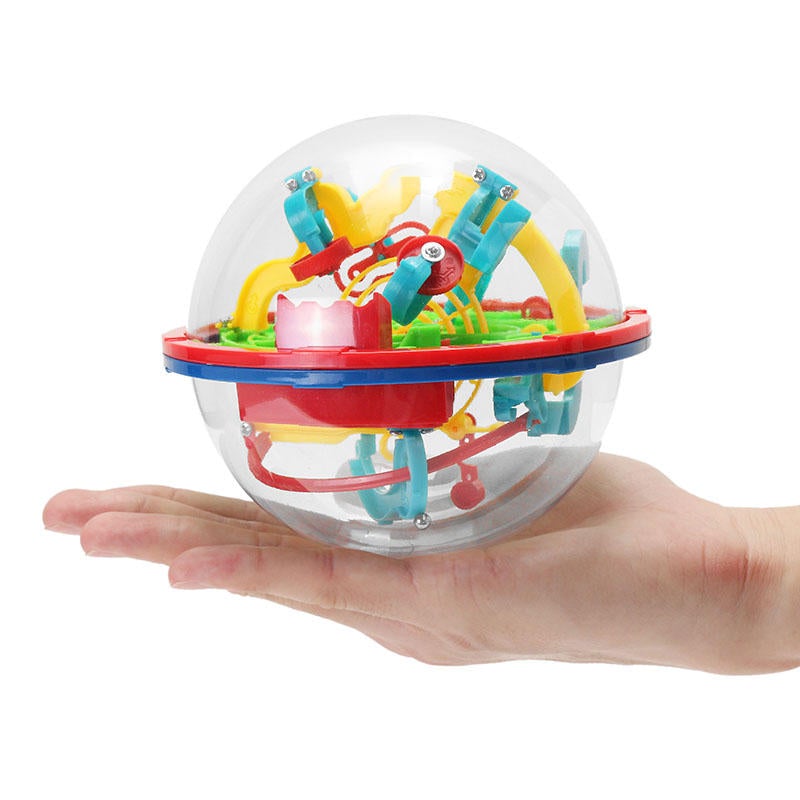 Magical Intellect Maze Ball 100 Steps Super Power Magical Ball Puzzle Gift Toy