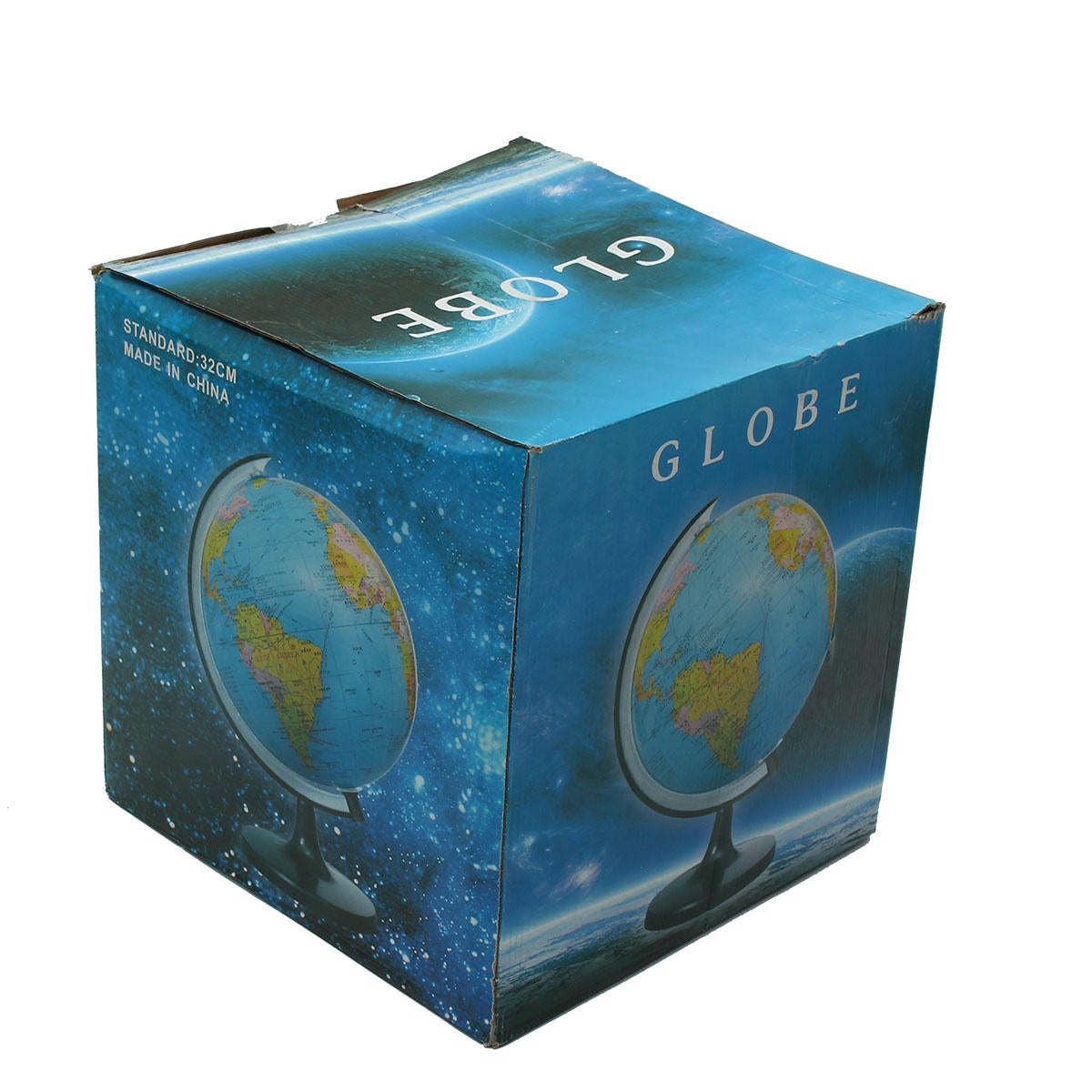 32cm Rotating World Earth Globe Atlas Map Geography Education Toy Desktop Decor