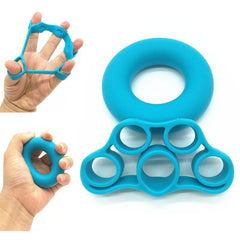 Hand Resistance Gripper Silicon Ring Band Finger Stretcher Exercise Forearm Training Carpal Expander