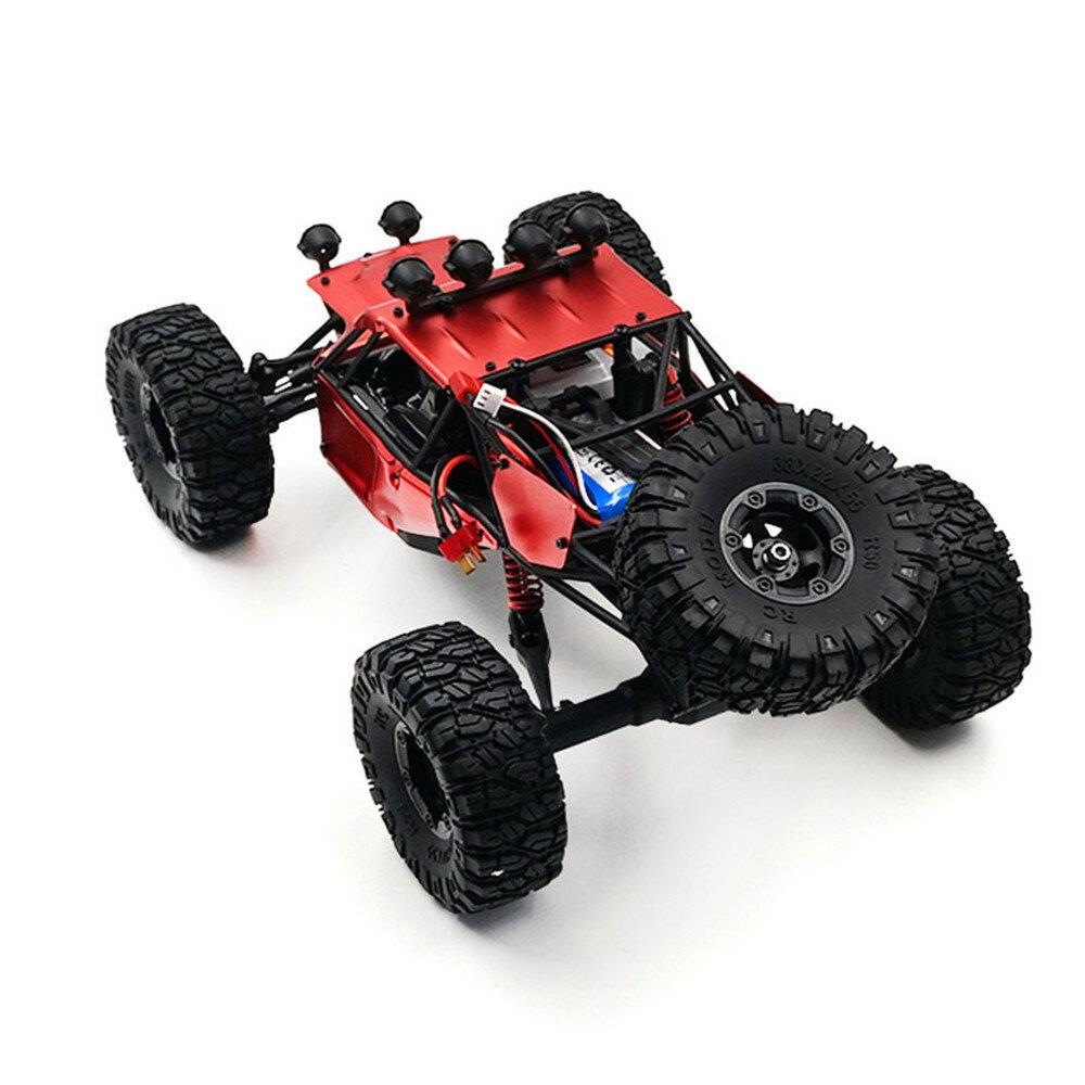 With Two Battery 1500+3000mAh 1/12 2.4G 4WD Brushless RC Car Metal Body Shell Truck RTR Toy