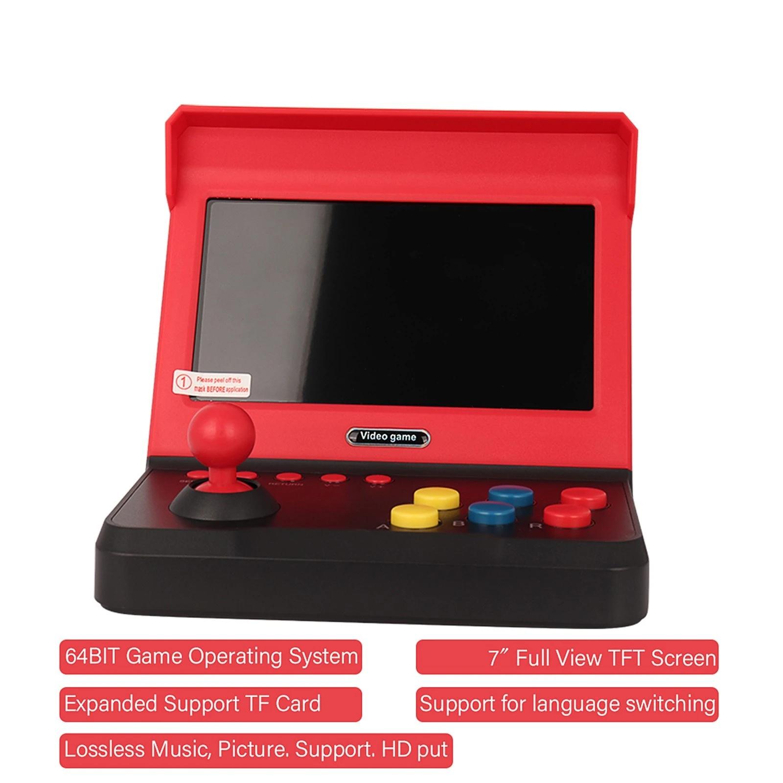 7-inch Mini Game Console Double Nostalgic Arcade Home Joystick