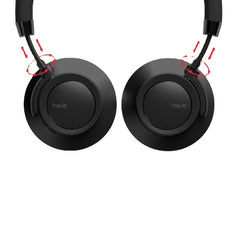 Wireless bluetooth Headphone Heavy Bass Noise Cancelling Stereo Soft Headset with Mic