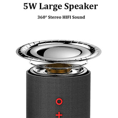 Wireless bluetooth Speaker 5W HIFI Stereo Super Bass Subwoofer TF Card Luminous Portable Mini Loudspeaker with Mic