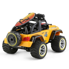 2.4G 1/32 2WD Mini RC Car Off Road Vehicle Models W/ Light Children Toy