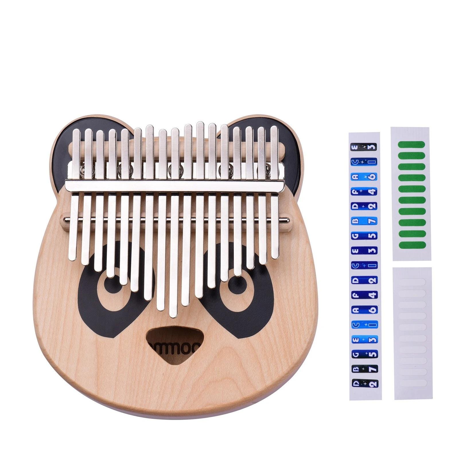 17 Keys Kalimba Portable C Tone Thumb Piano