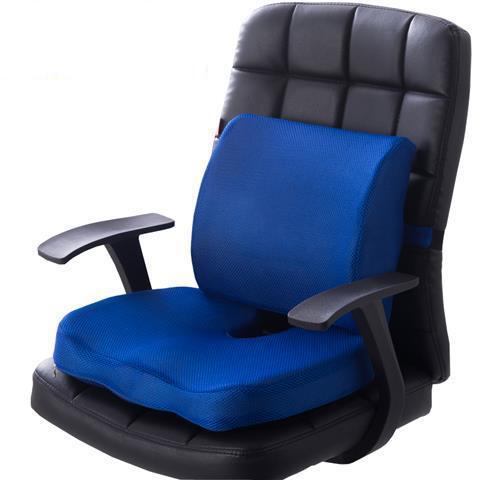 Orthopedic Hemorrhoid Memory Foam Seat Cushion, Waist Support