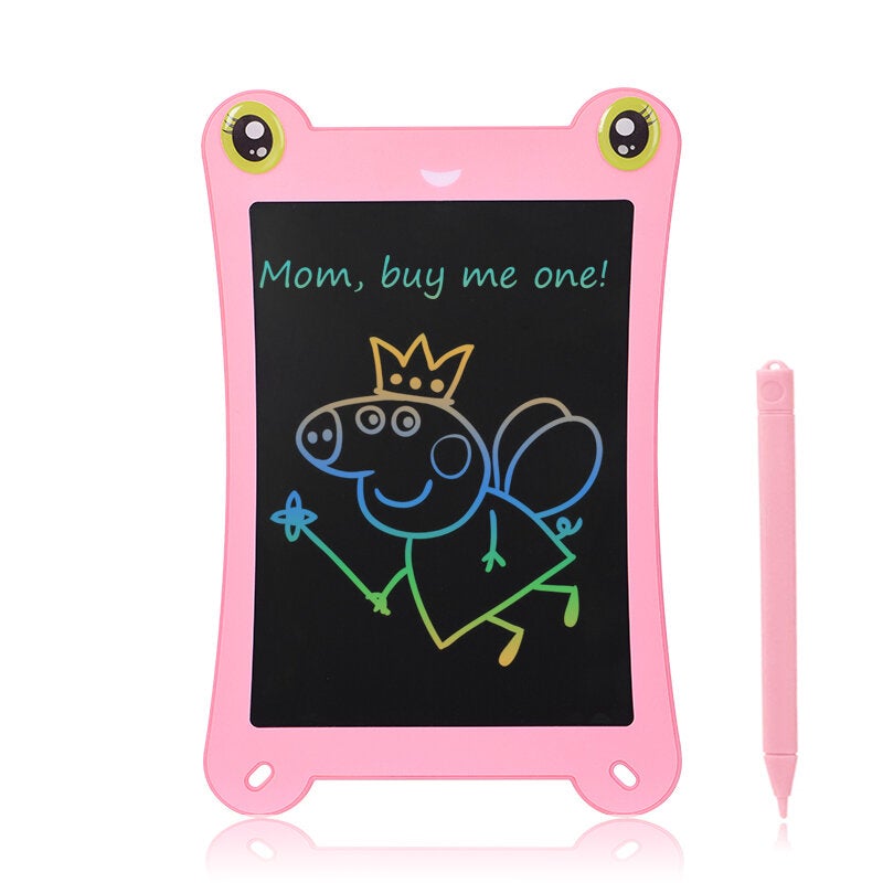 8.5 inch Frog Colors screen LCD Writing Tablet Drawing Handwriting Pad Message Board Kids Educational