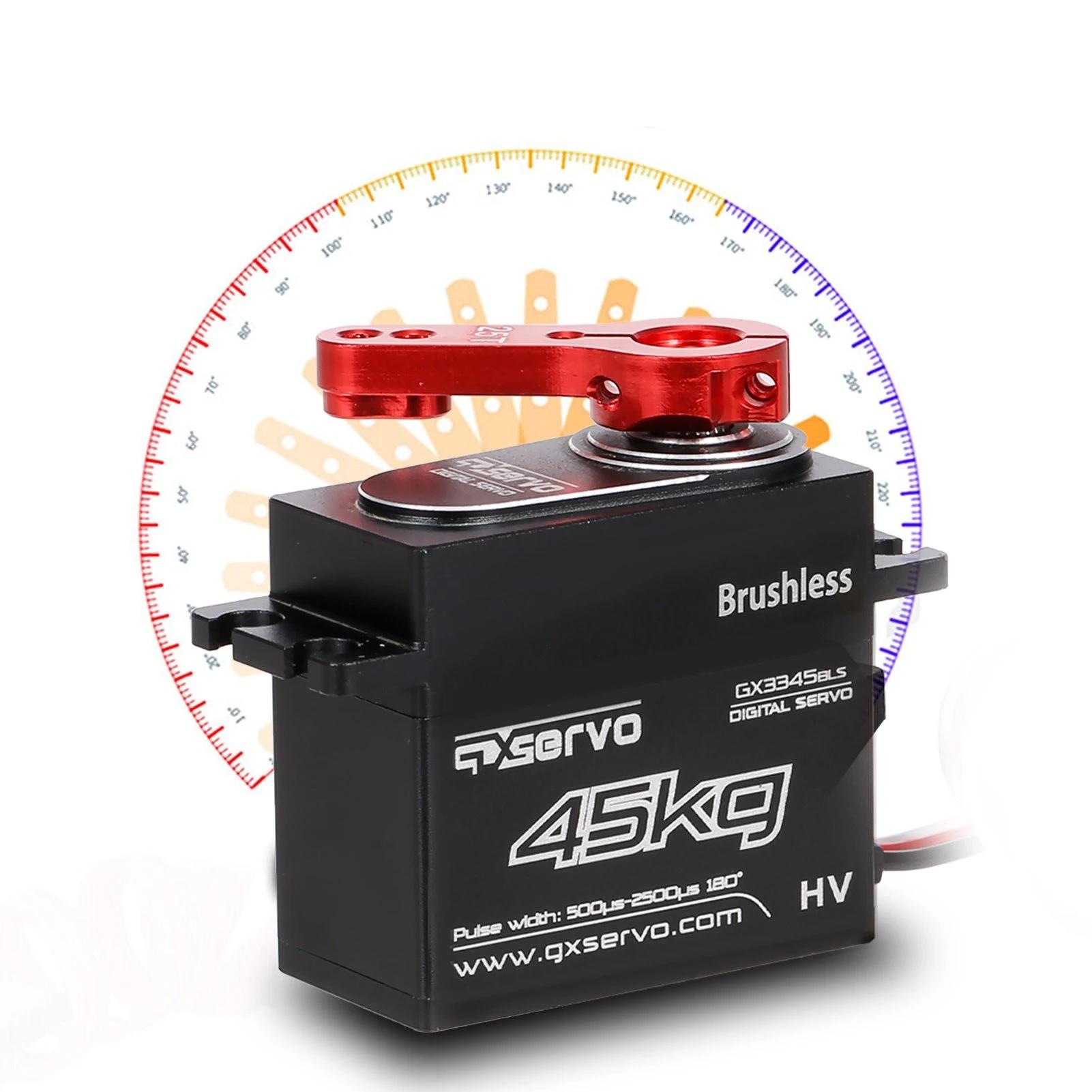 IP67 Waterproof Steering Servo High Torque Full Metal Body Steel Gear Brushless Digital for 1/10 1/8 RC Car Boat Robot