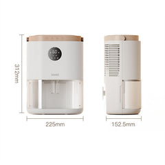 Portable Mini Dehumidifier 3 Modes Dual-Core Condensation Intelligent Constant Temperature Low Noise for Bathroom Bedroom 220V