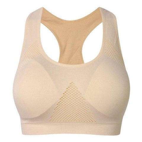 Wire Free Breathable Seamless Padded Sports Bra
