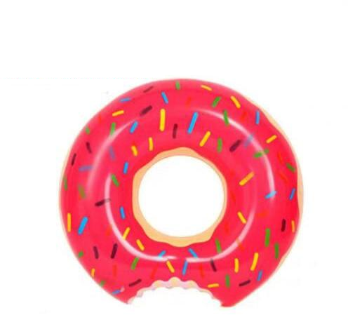 Inflatable Swimming Ring Donut Pool Float for Adult Kid Mattress Rubber Toys Water Seat Rings