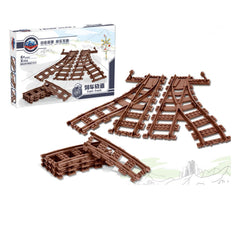 Classic Electric Train Track Blocks Set Toys for Kids Gift