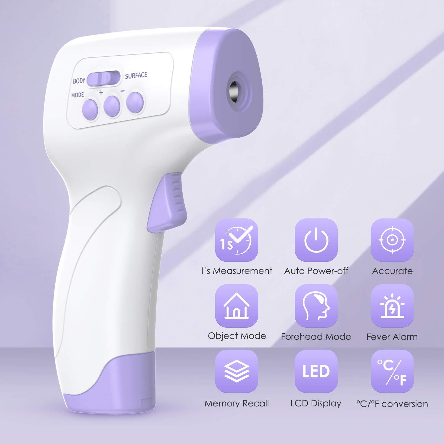 Non-contact Infrared Forehead Thermometer Body Temperature