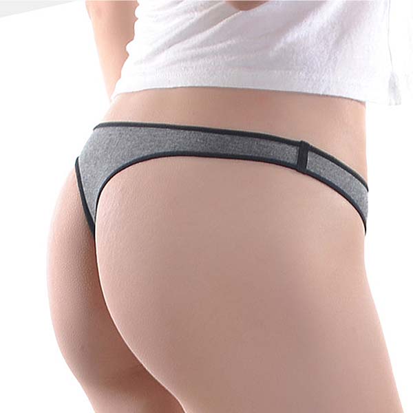 Cotton Low Waist Fitness T Pants Seamless Breathable Panties