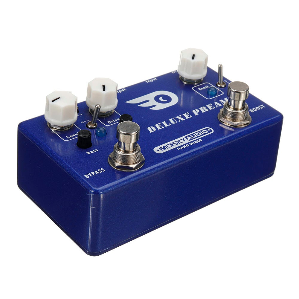 Guitar Effect Pedal 2 In 1 Boost Classic Overdrive Effects Metal Shell With True Bypass Guitar Accessories