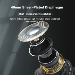 Bluetooth 5.0 Gaming Headphones HIFI 3D Stereo Bass Wireless RGB Light PC Headsets With Microphone for PS4 Laptop Tablet