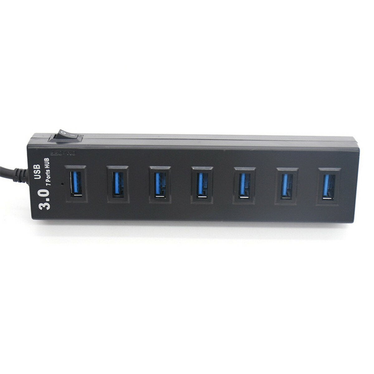 7-Port USB 3.0 Hub Adapter Docking Station 5Gbps Data Transfer For Laptop PC