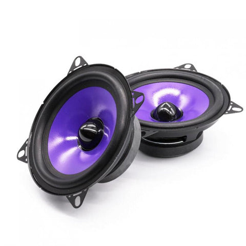 Full Range Frequency Car Audio Speaker Heavy Mid-bass4 Inch 70W Ultra-thin Modified Speaker Non-destructive Installation