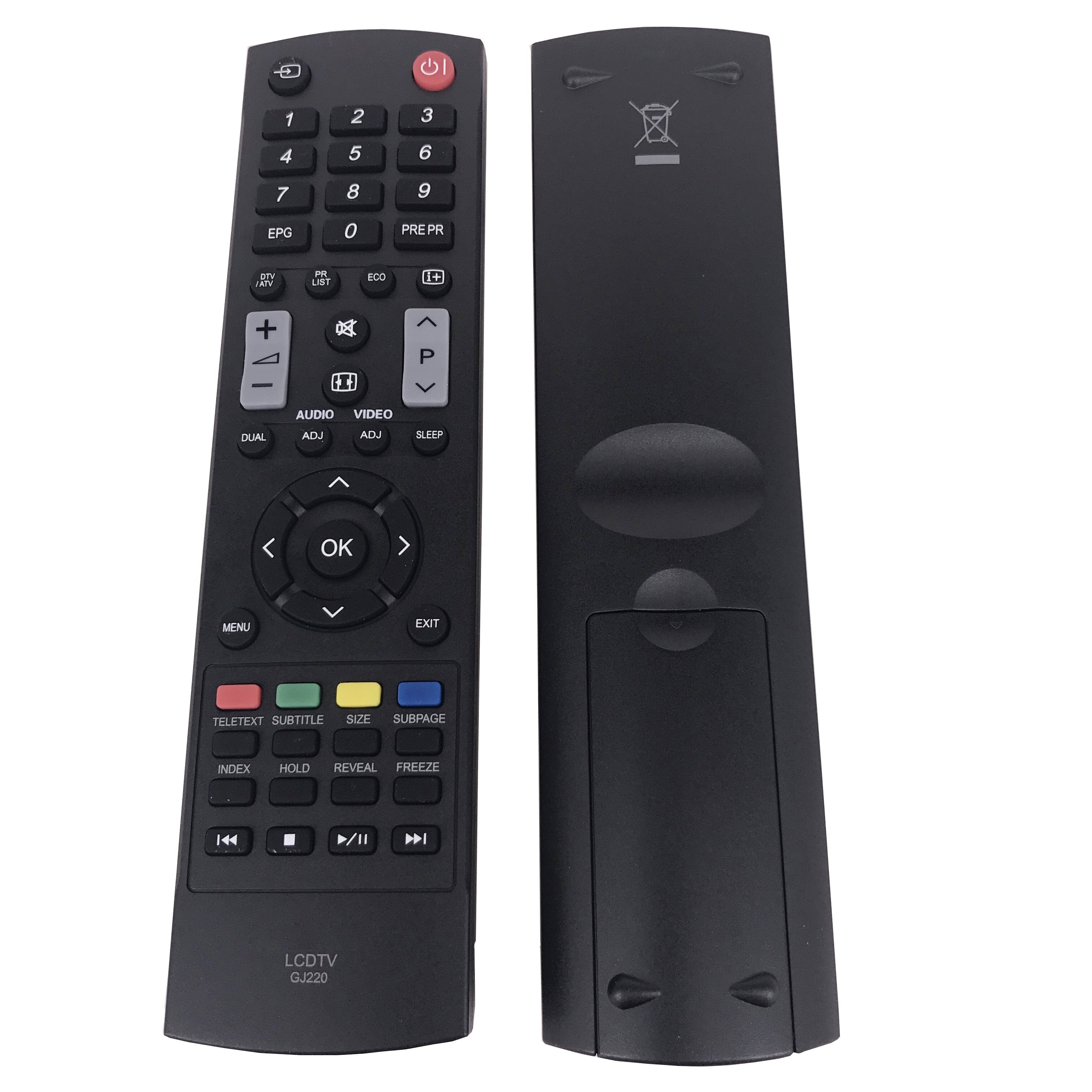 Control GJ220 for SHARP LCD TV LC-26LE320E LC-32LE320E LC-37LE320E LC-42LE320E LC-19LE320E LC-22LE320E