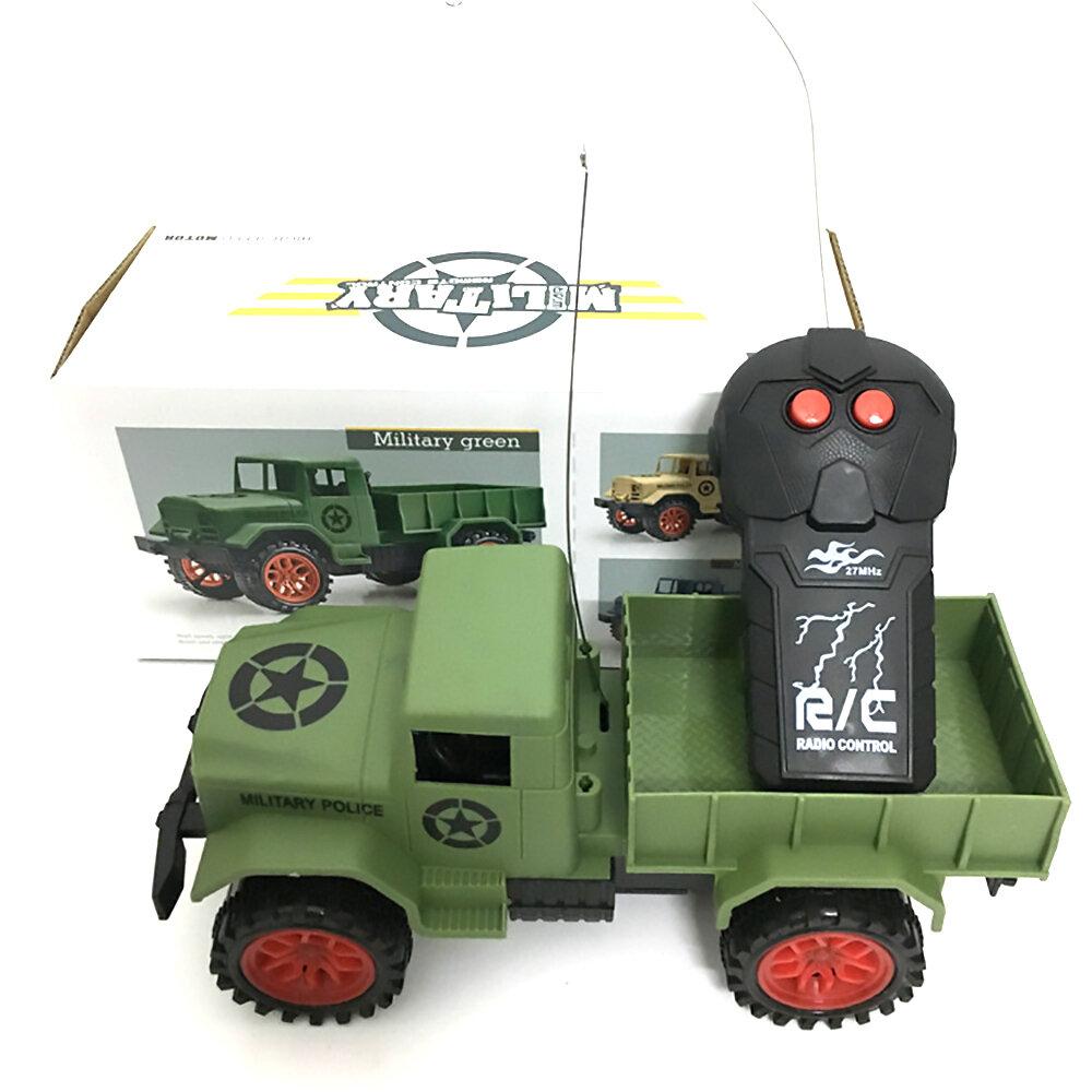 27Mhz 4WD Crawler Off Road RC Car RTR Vehicle Models Military Truck