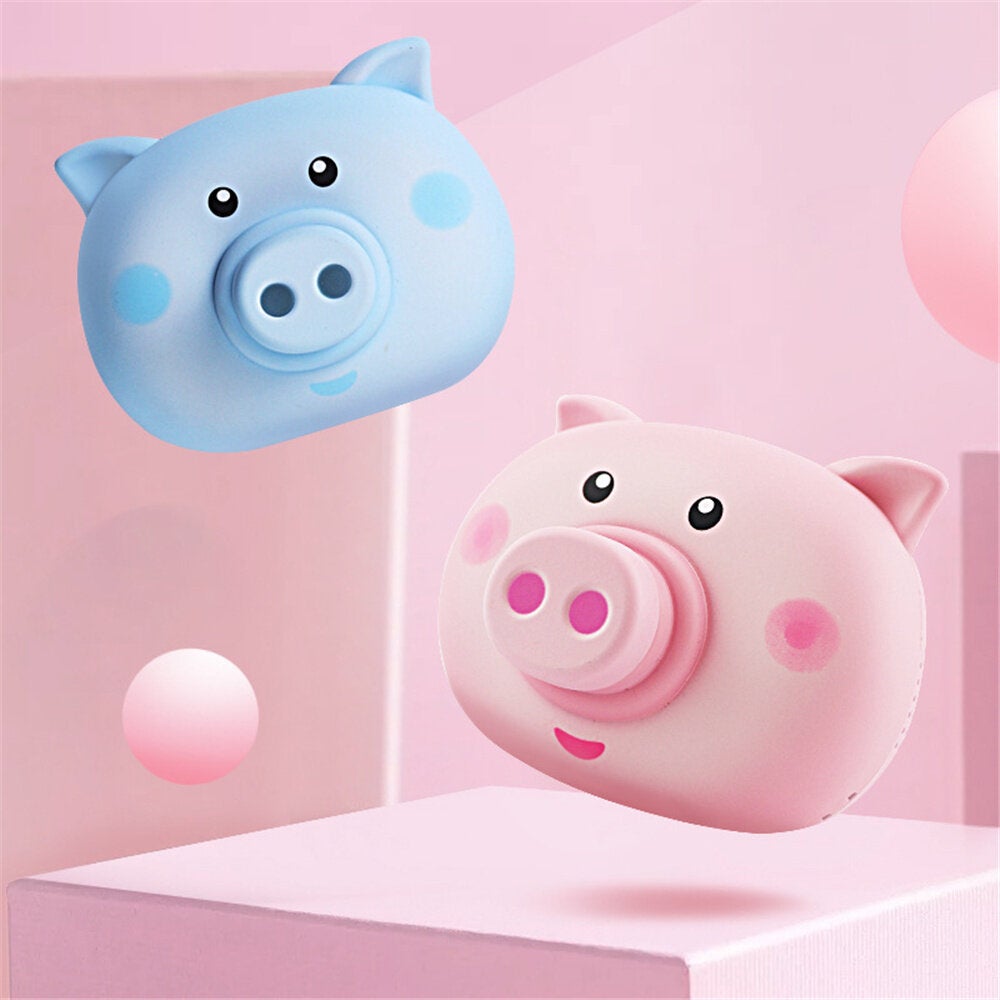 Mini Cartoon Kids Camera HD Q Version Digital Sports Pig SLR Gift Toys