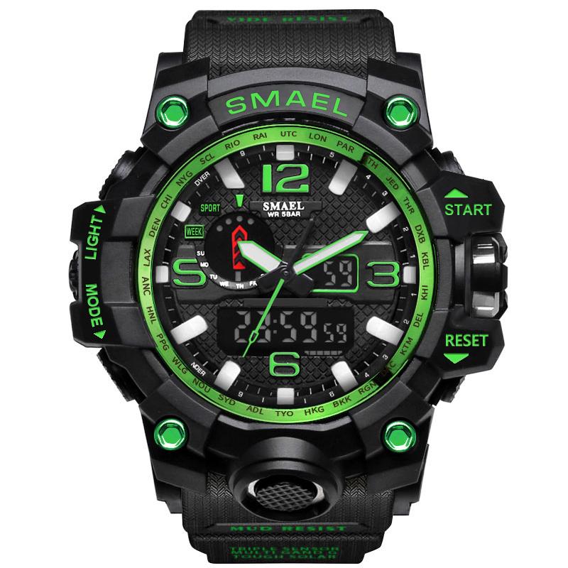Waterproof Sport Dual Display Watch