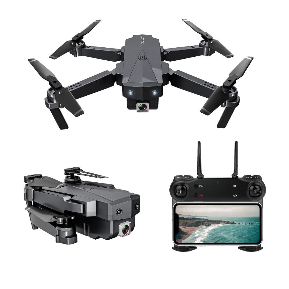 HD Aerial Folding Drone With Switchable Optical Flow Dual Cameras