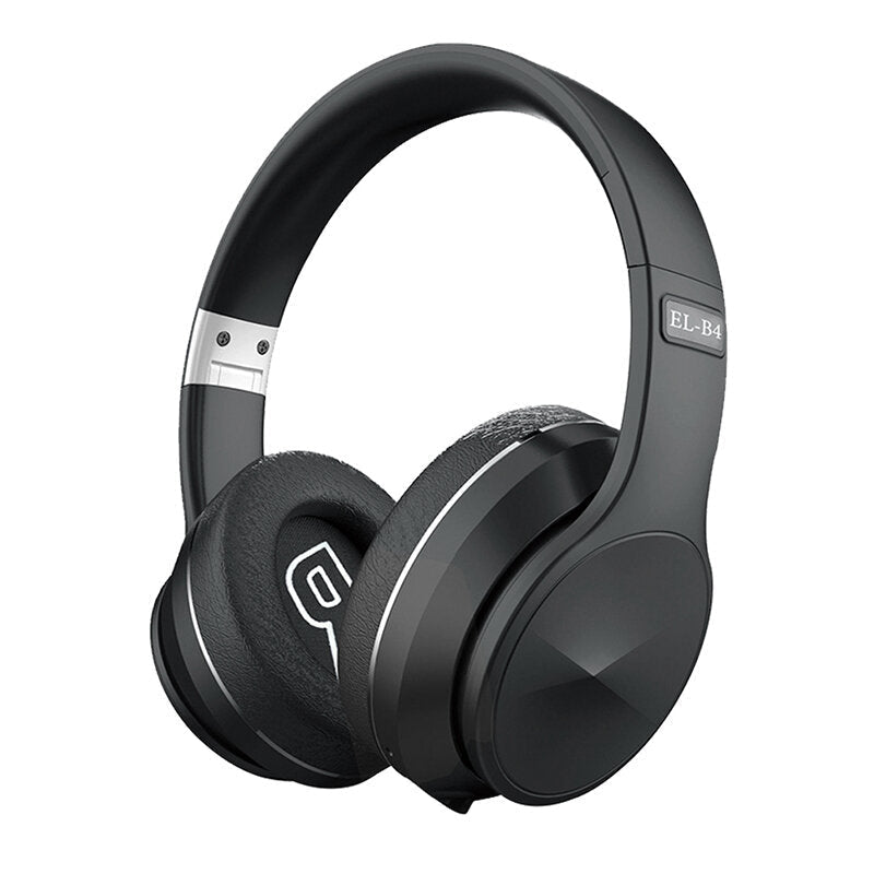 Wireless bluetooth 5.0 Headphones 40mm Drivers Low Latency FM Radio TF Card AUX-In Foldable Head-Mounted Headset with Mic