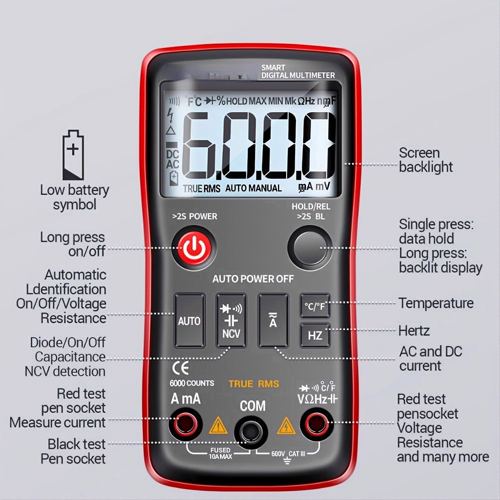 LCD Handheld Digital Multimeter