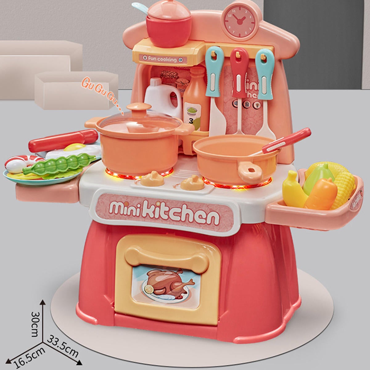 26 IN 1 Kitchen Playset Multifunctional Supermarket Table Toys for Childrens Gifts