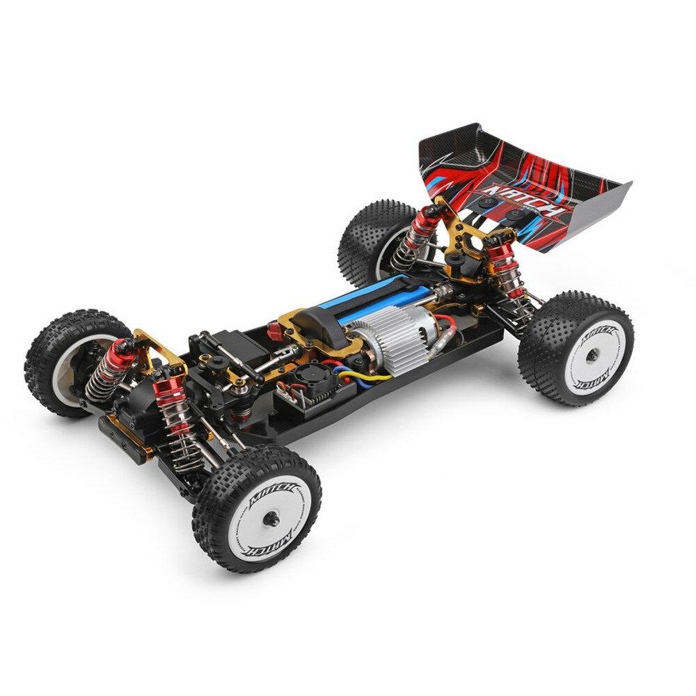 1/10 2.4G 4WD 45km/h RC Car Metal Chassis Vehicles Model 7.4V 2200mAh Off-Road Climbing Truck