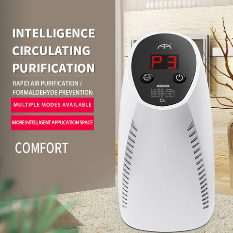 5V Household Air Purifier 4 Modes Formaldehyde Odor Removal Sterilization Ozone Car Air Cleaner