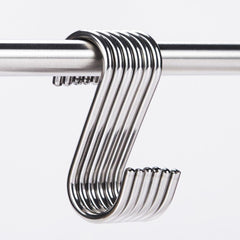 Powerful Silver "S" Shape Type 304 Stainless Steel House Kitchen Hanger Hooks