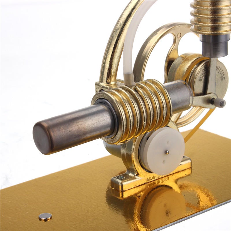 Metal Steam Engine Stirling Engine Model Generator With Bulb Science Toy